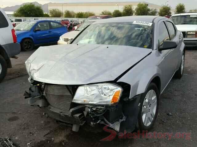 NM0LS6E28K1428784 2014 DODGE AVENGER