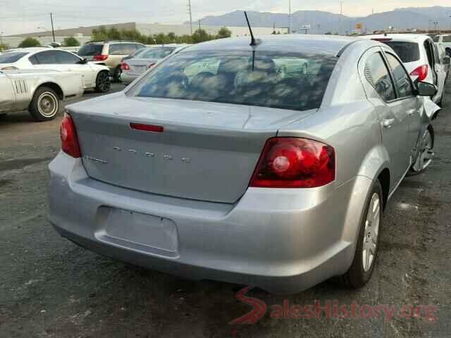 NM0LS6E28K1428784 2014 DODGE AVENGER