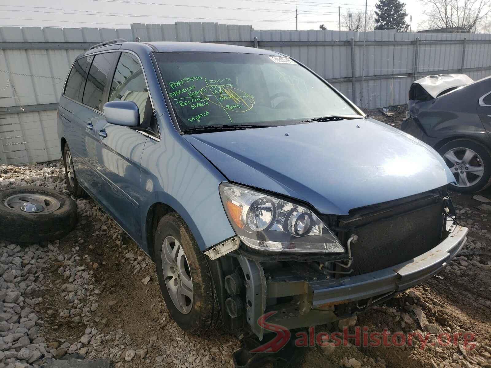 1C4PJMLB8KD181666 2006 HONDA ODYSSEY