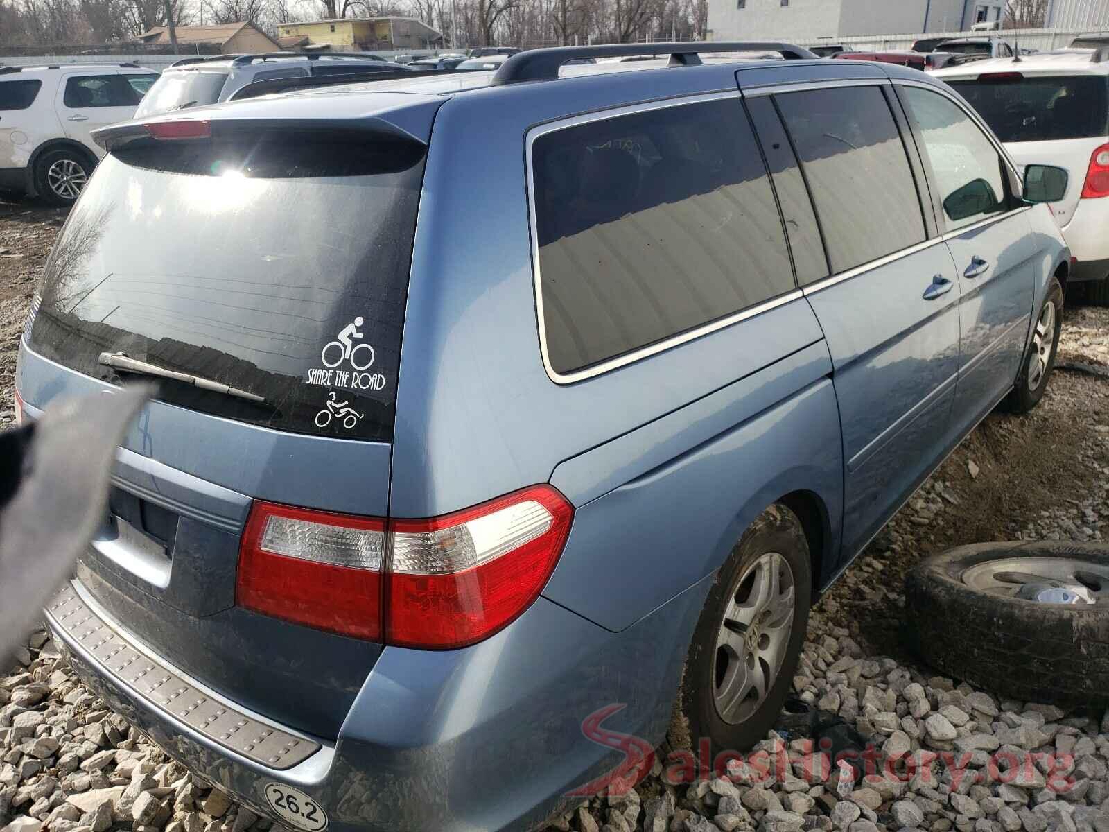 1C4PJMLB8KD181666 2006 HONDA ODYSSEY