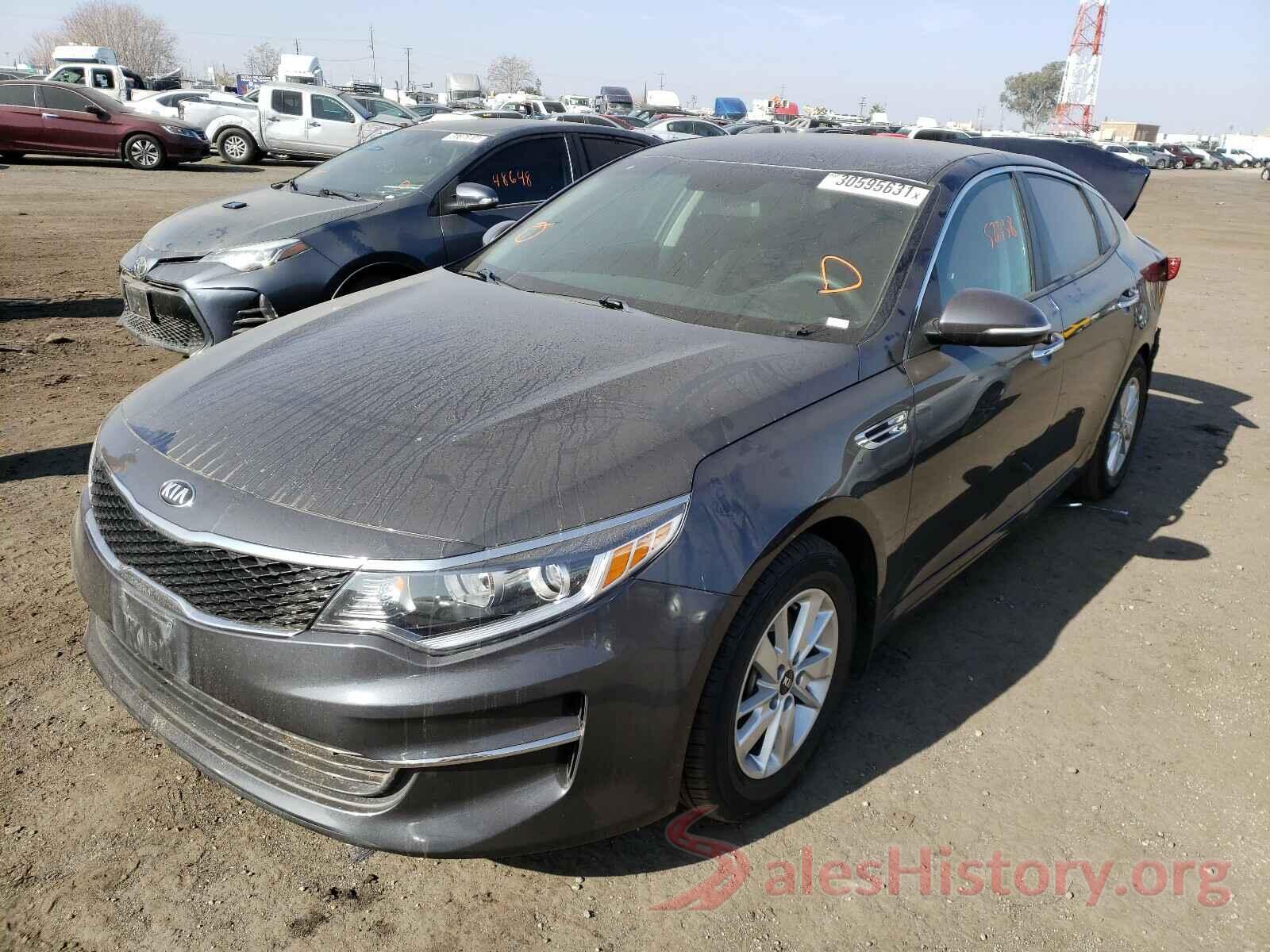 KNAGT4L34H5137604 2017 KIA OPTIMA