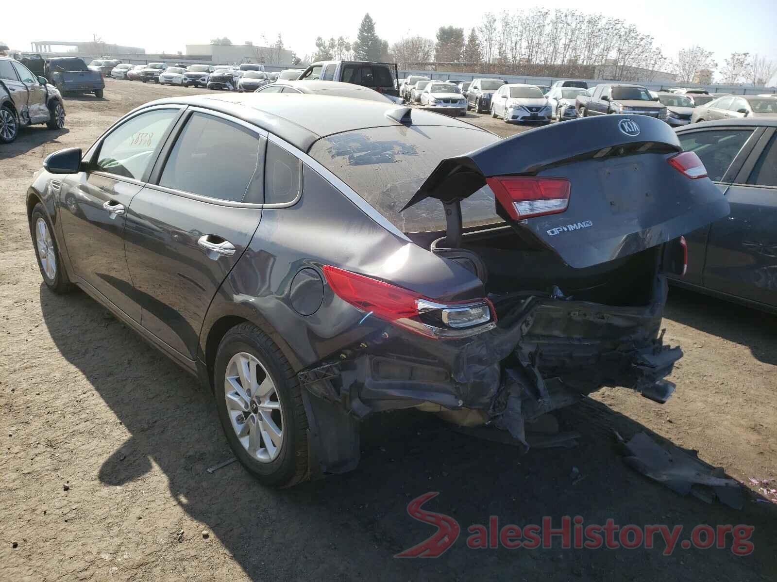 KNAGT4L34H5137604 2017 KIA OPTIMA