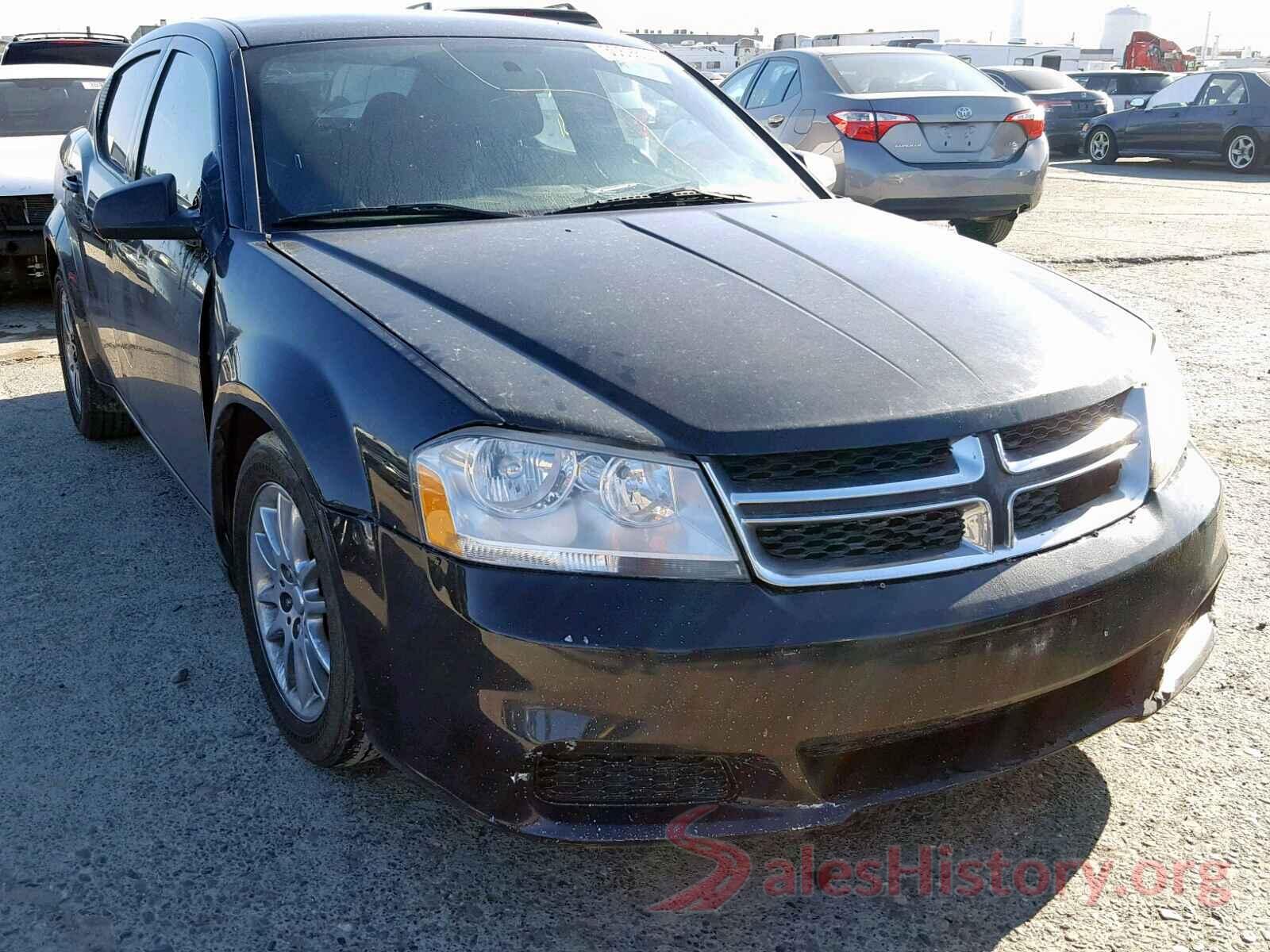 JF2GPADC0H8257209 2012 DODGE AVENGER