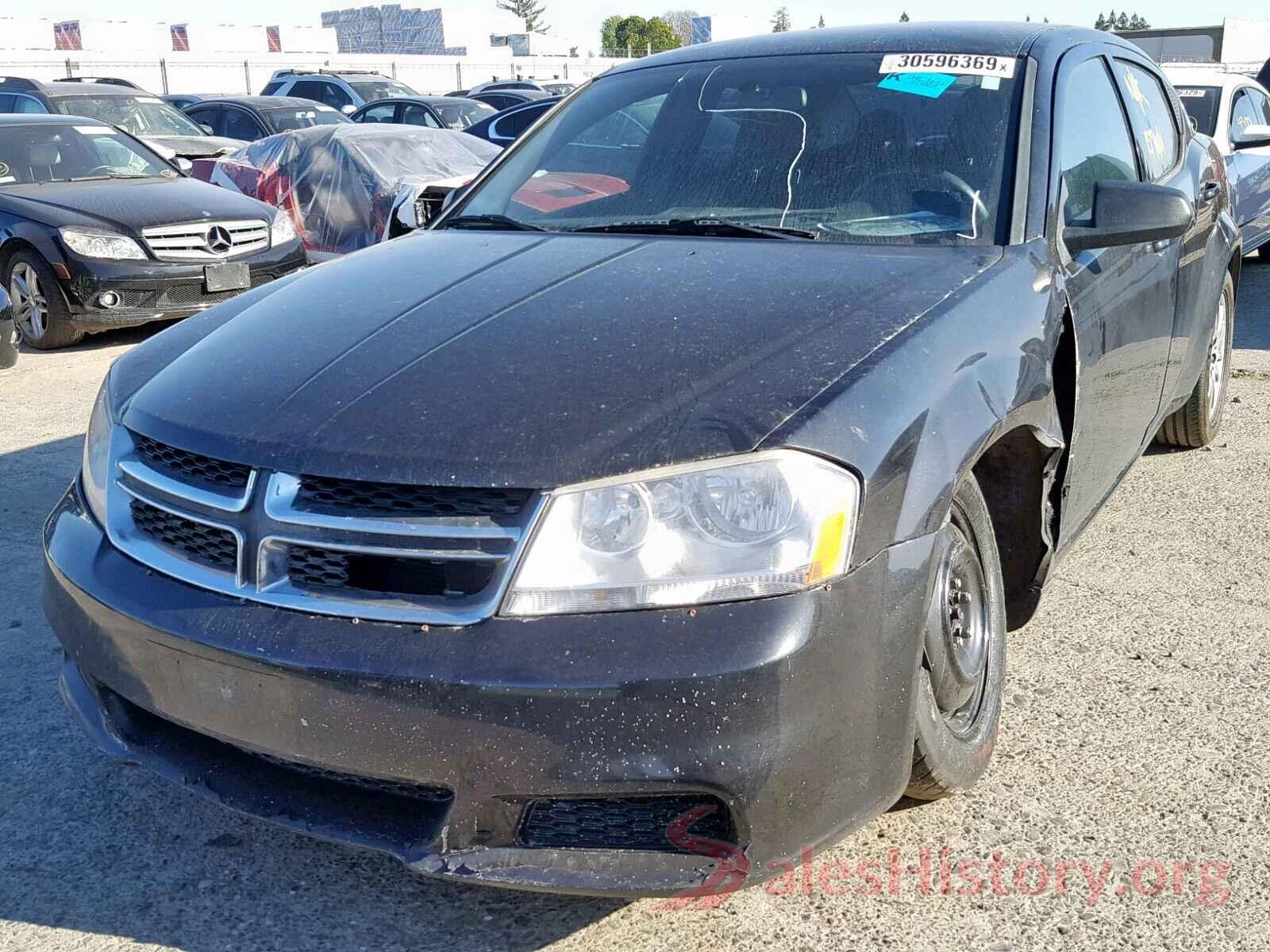 JF2GPADC0H8257209 2012 DODGE AVENGER