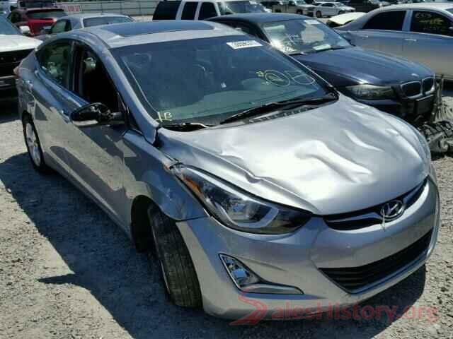 3N6CM0KN8KK710203 2016 HYUNDAI ELANTRA