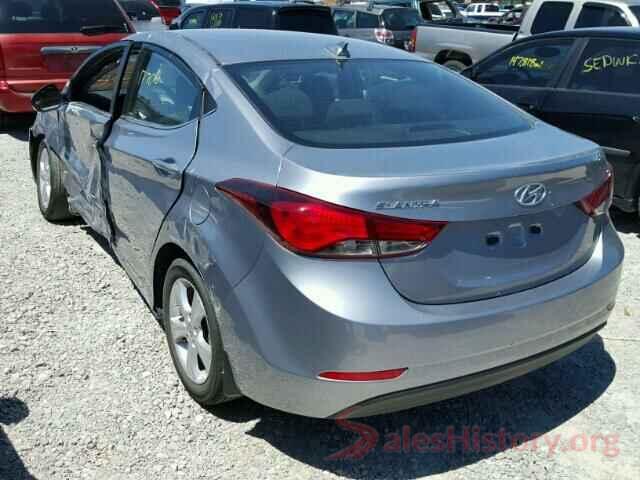 3N6CM0KN8KK710203 2016 HYUNDAI ELANTRA