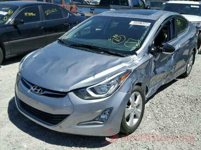 3N6CM0KN8KK710203 2016 HYUNDAI ELANTRA