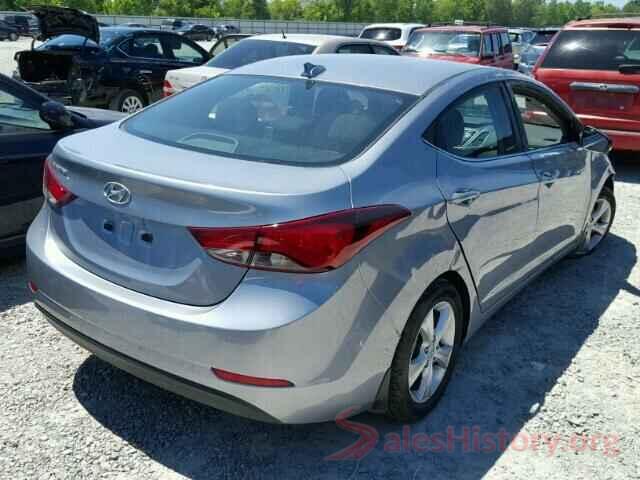 3N6CM0KN8KK710203 2016 HYUNDAI ELANTRA