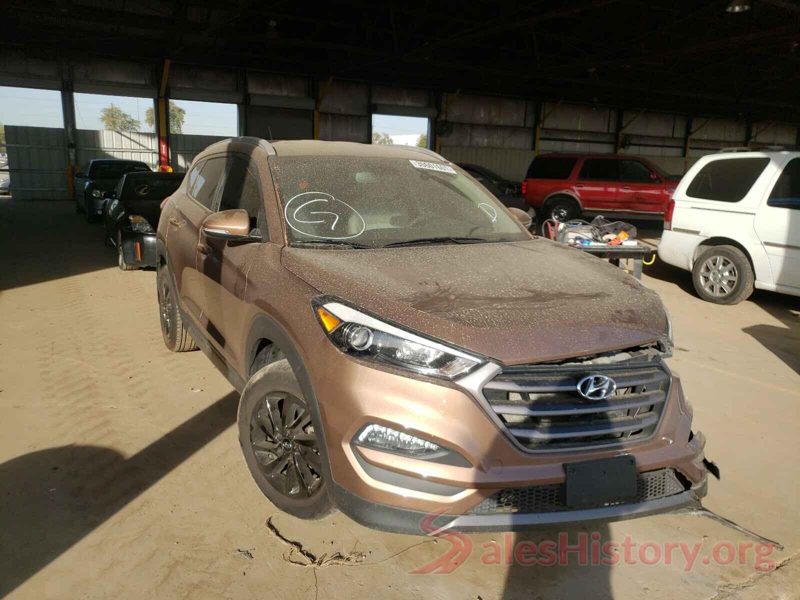 KM8J3CA26GU157348 2016 HYUNDAI TUCSON