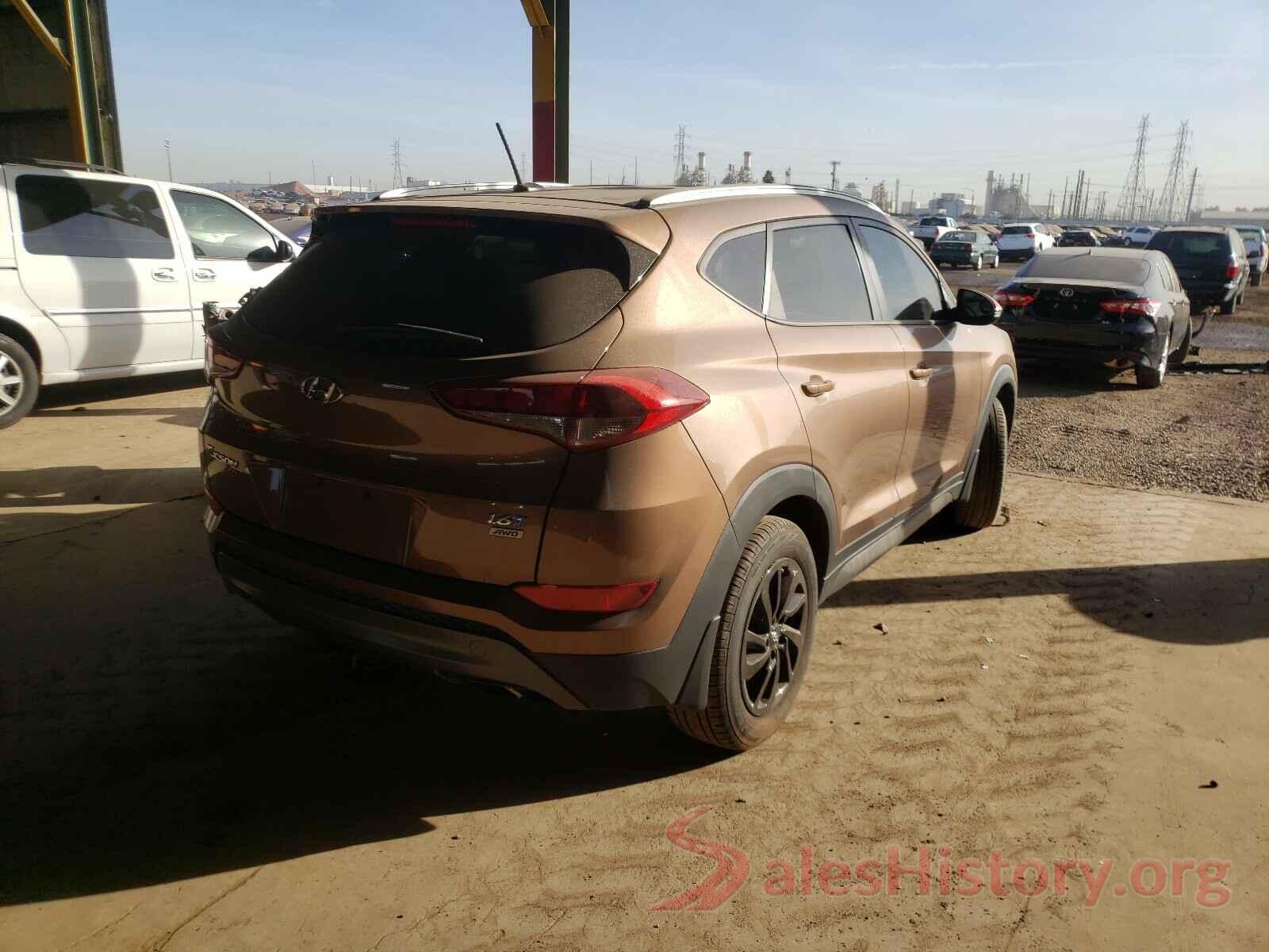 KM8J3CA26GU157348 2016 HYUNDAI TUCSON