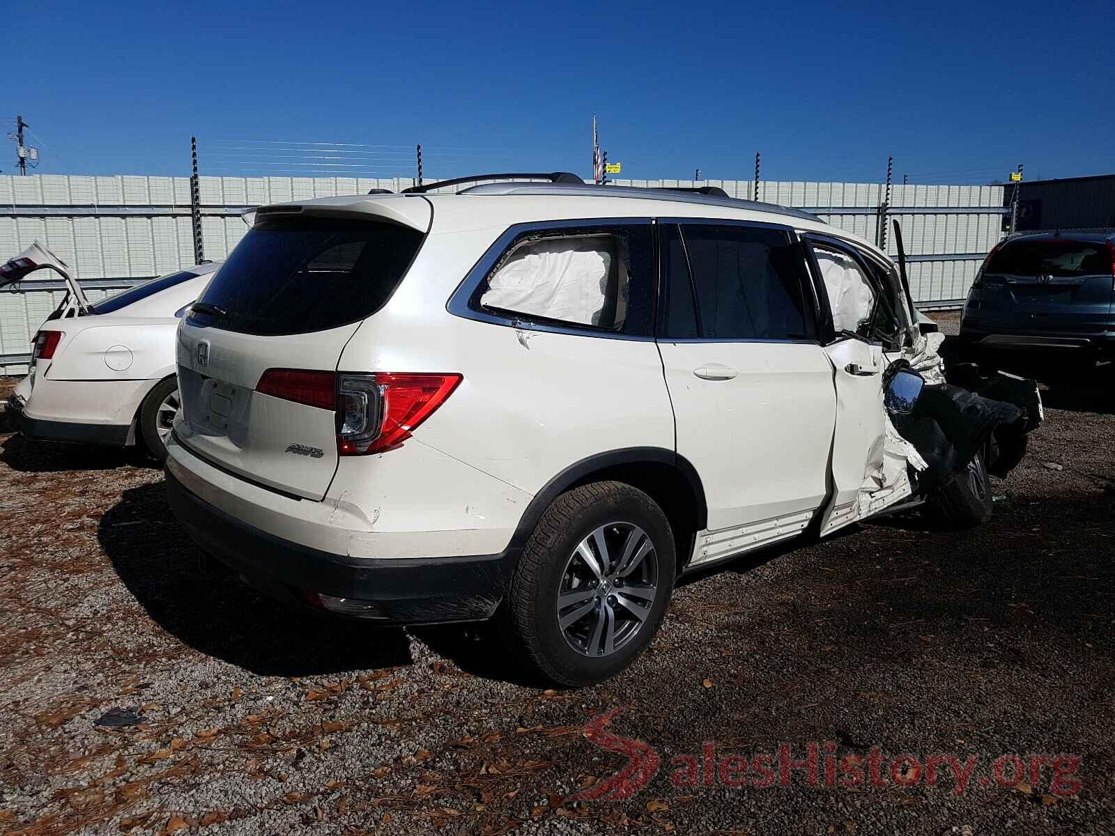 5FNYF6H59GB017766 2016 HONDA PILOT