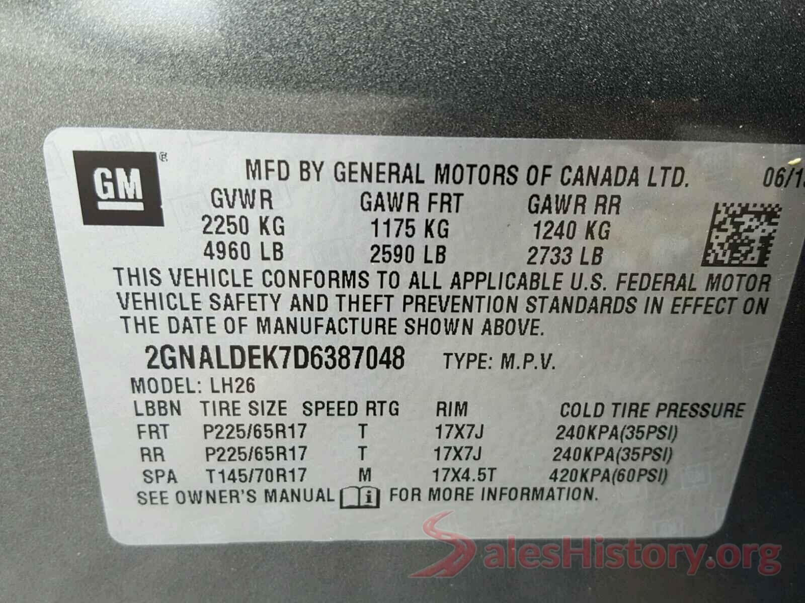 3C4NJDDB3LT177543 2013 CHEVROLET EQUINOX