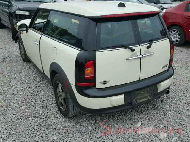 JN1BJ1AW3MW660831 2009 MINI COOPER