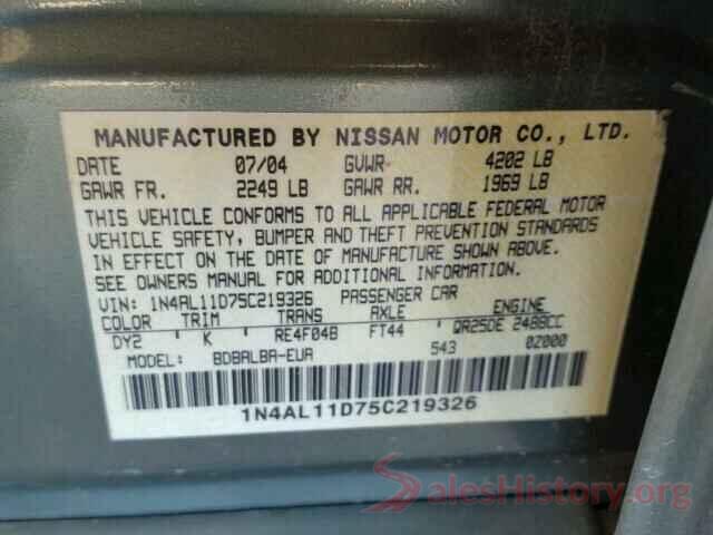 NMTKHMBX9LR105753 2005 NISSAN ALTIMA