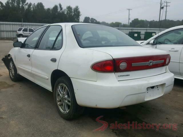 1V2TE2CA5LC218354 2003 CHEVROLET CAVALIER