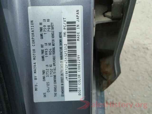 3N1AB7AP1KY222268 2005 MAZDA 3