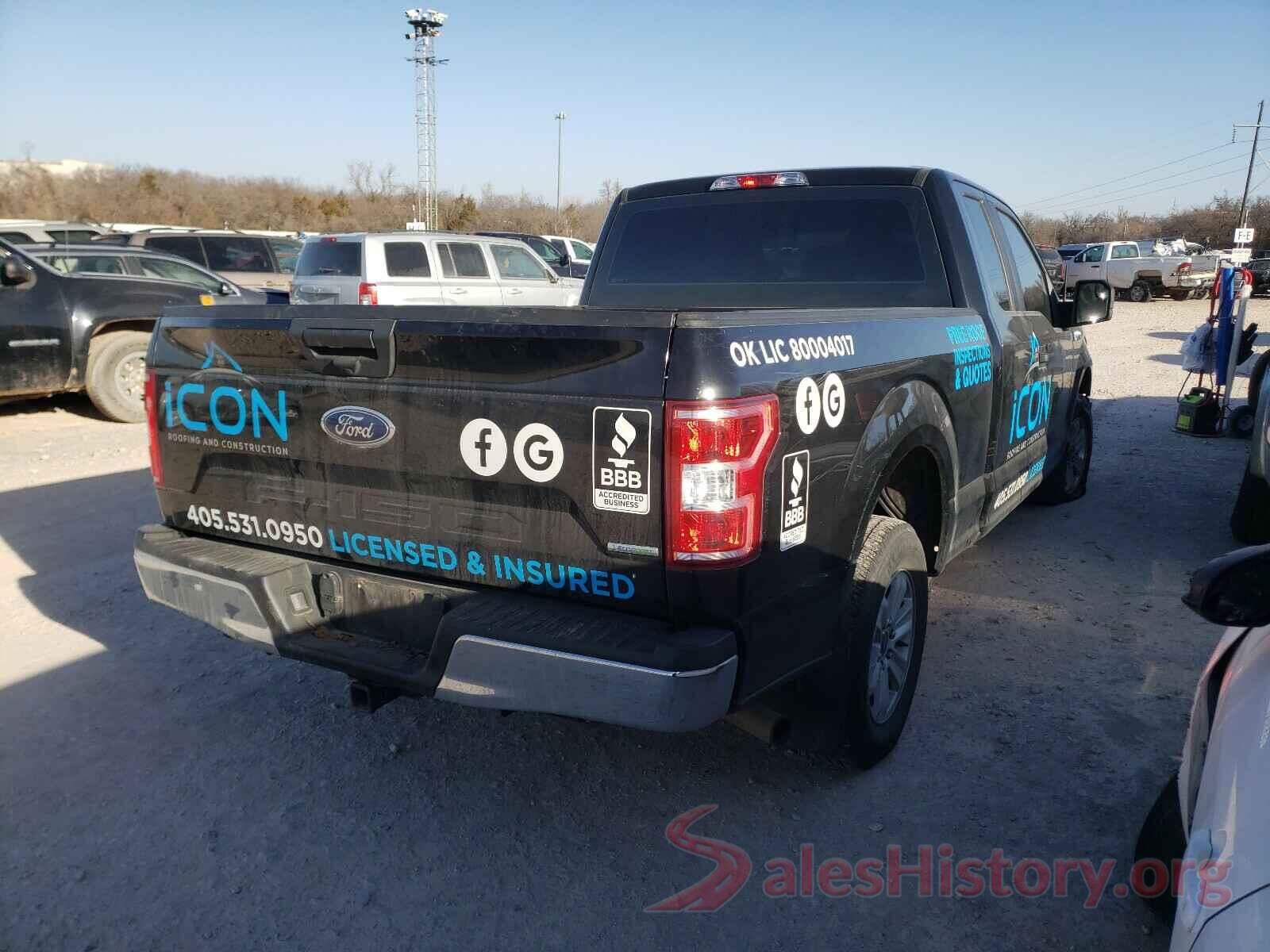 1FTEX1CP0JKC93341 2018 FORD F150