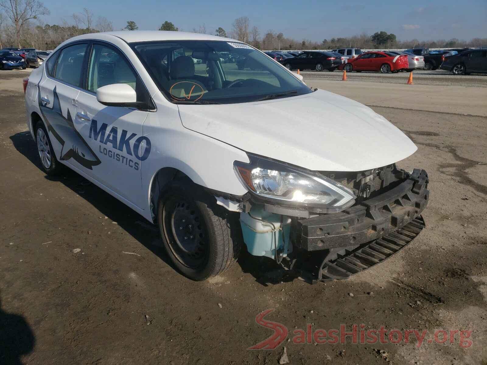 3N1AB7APXHY352235 2017 NISSAN SENTRA