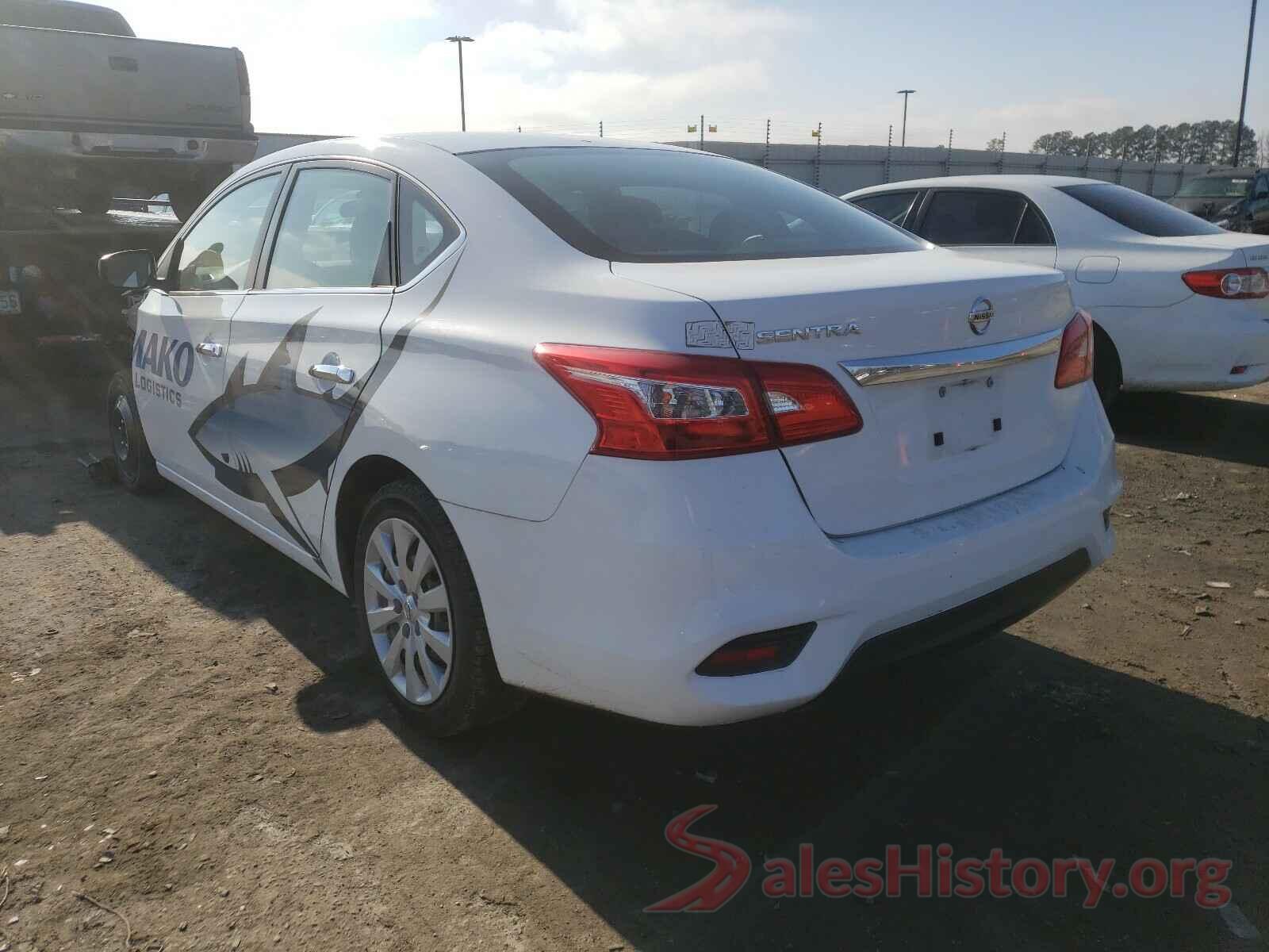 3N1AB7APXHY352235 2017 NISSAN SENTRA