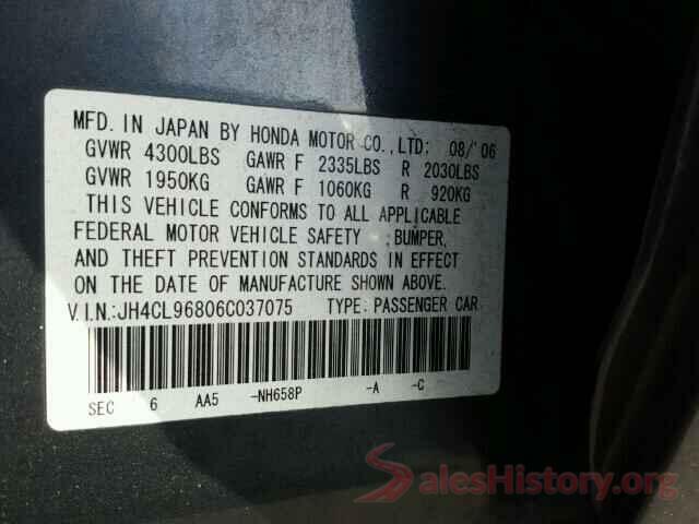 1C4PJLLB2KD266934 2006 ACURA TSX