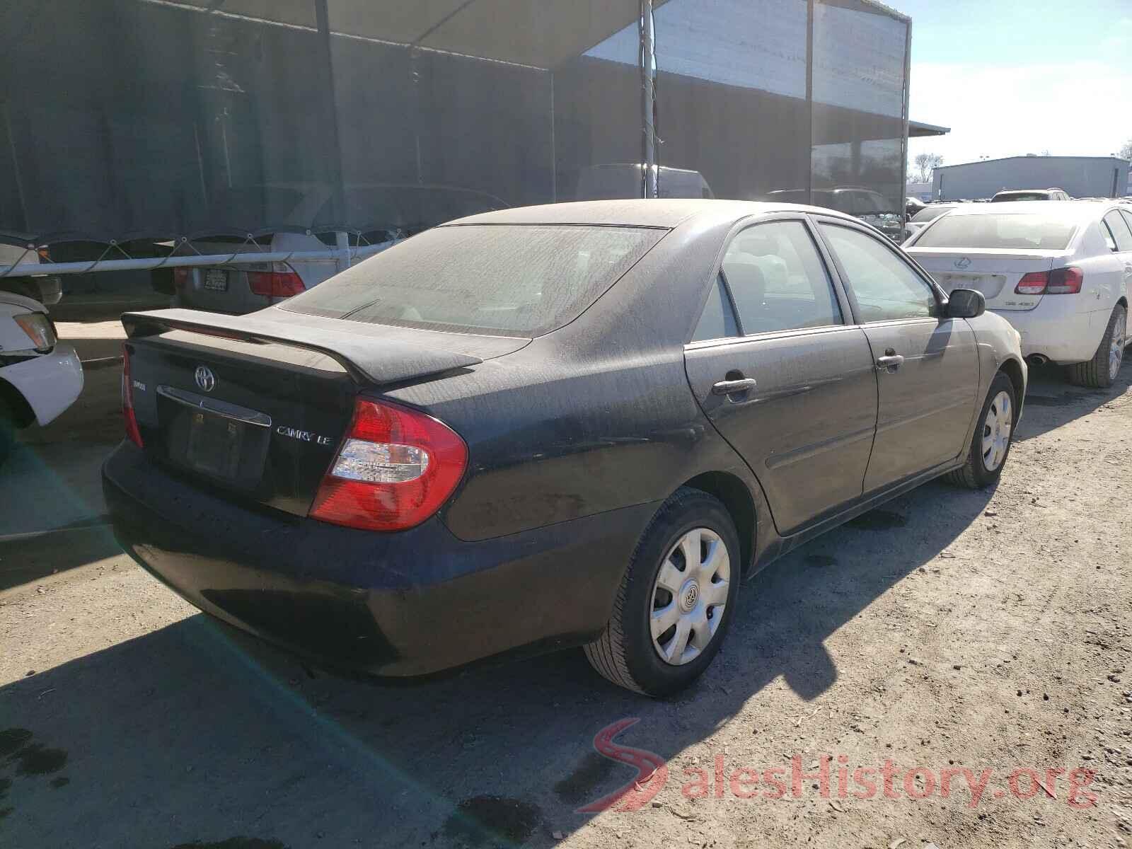 JTMDJREV2GD040283 2004 TOYOTA CAMRY