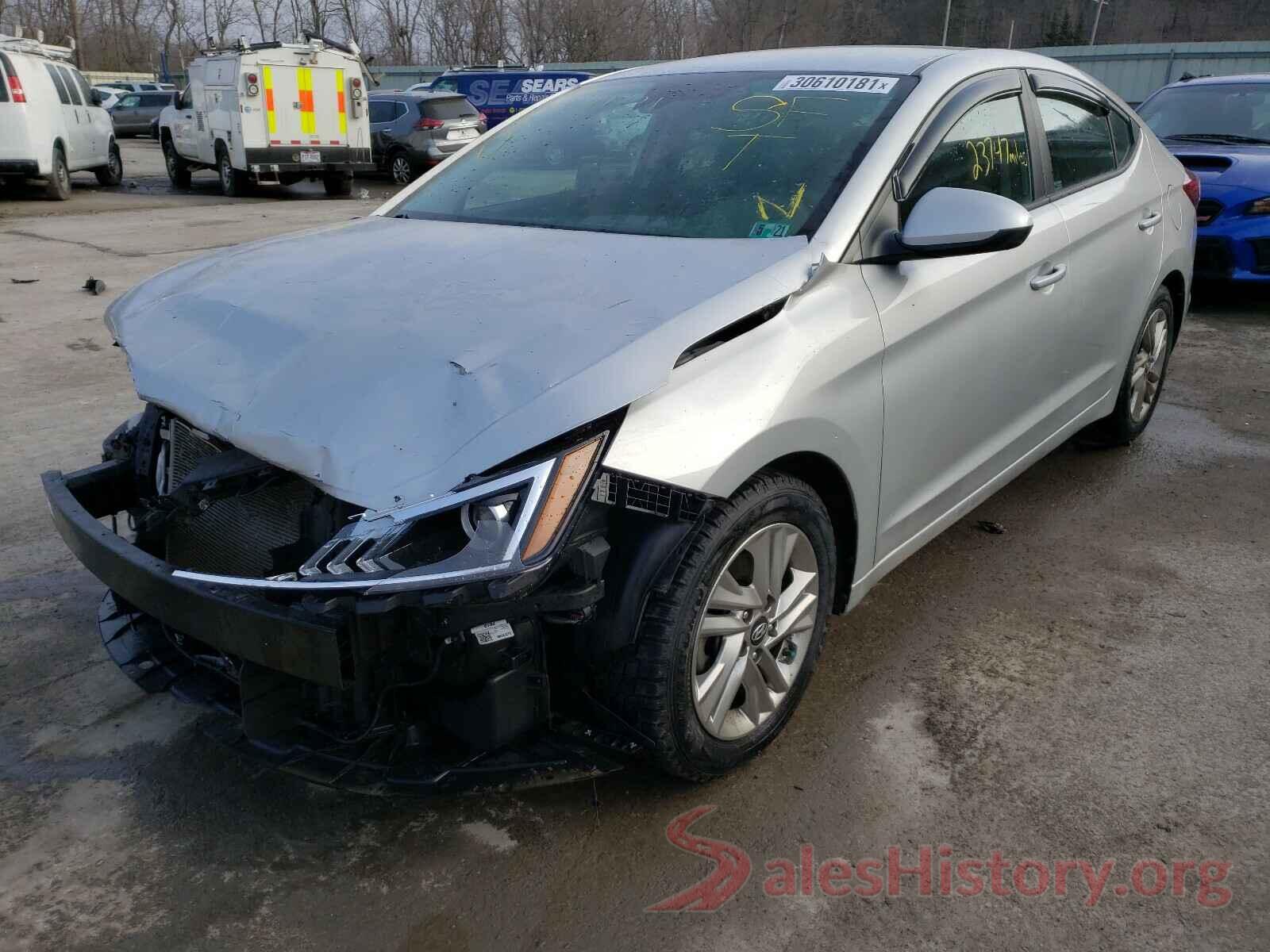 5NPD84LF8KH445870 2019 HYUNDAI ELANTRA