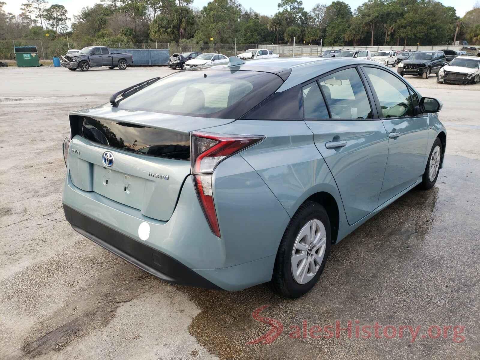 JTDKBRFU6H3029319 2017 TOYOTA PRIUS