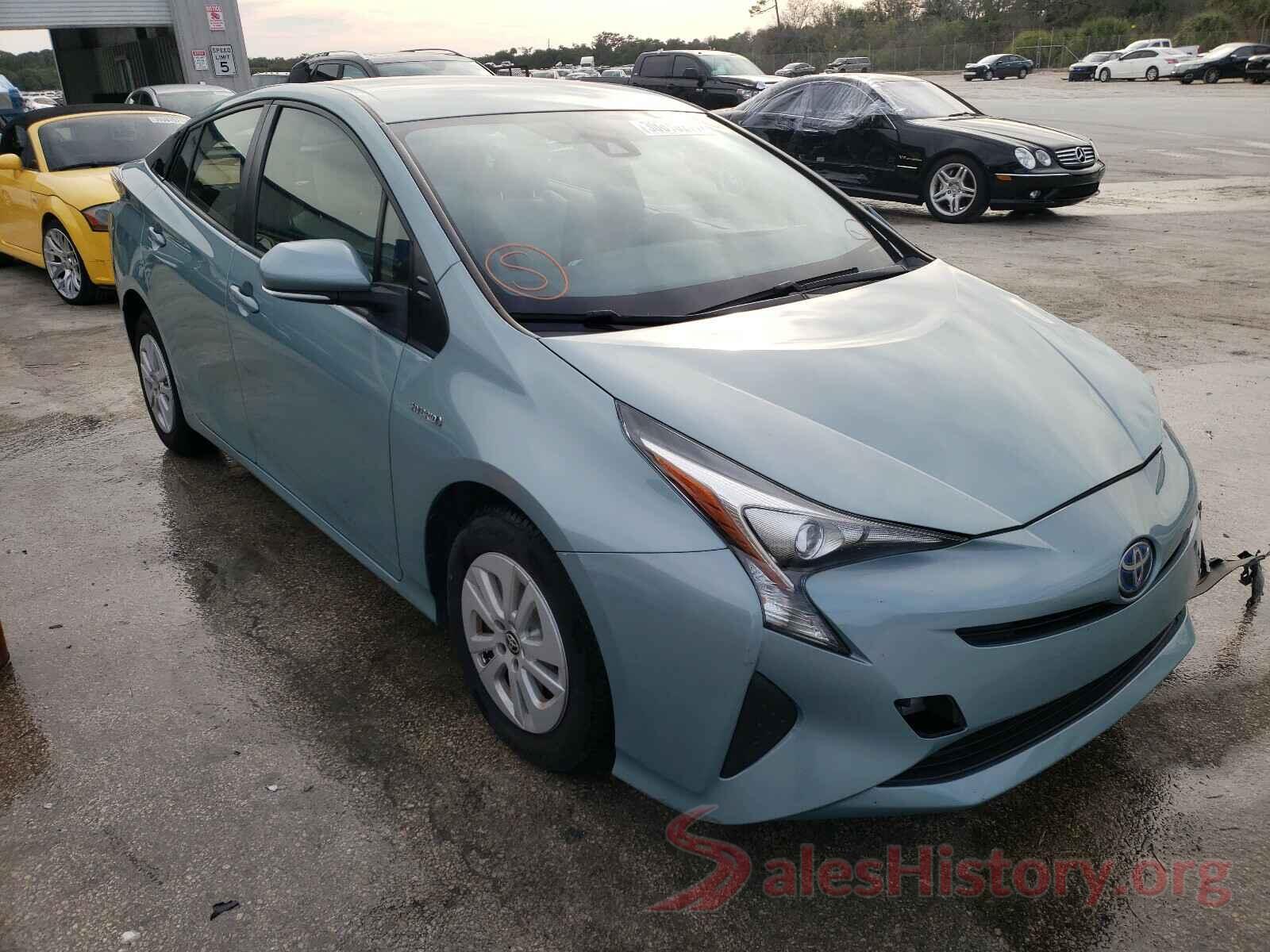 JTDKBRFU6H3029319 2017 TOYOTA PRIUS