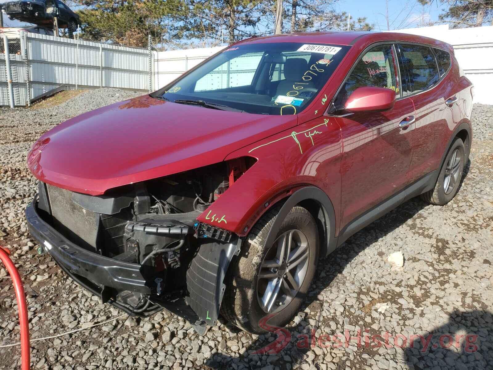 5XYZTDLB9HG381694 2017 HYUNDAI SANTA FE