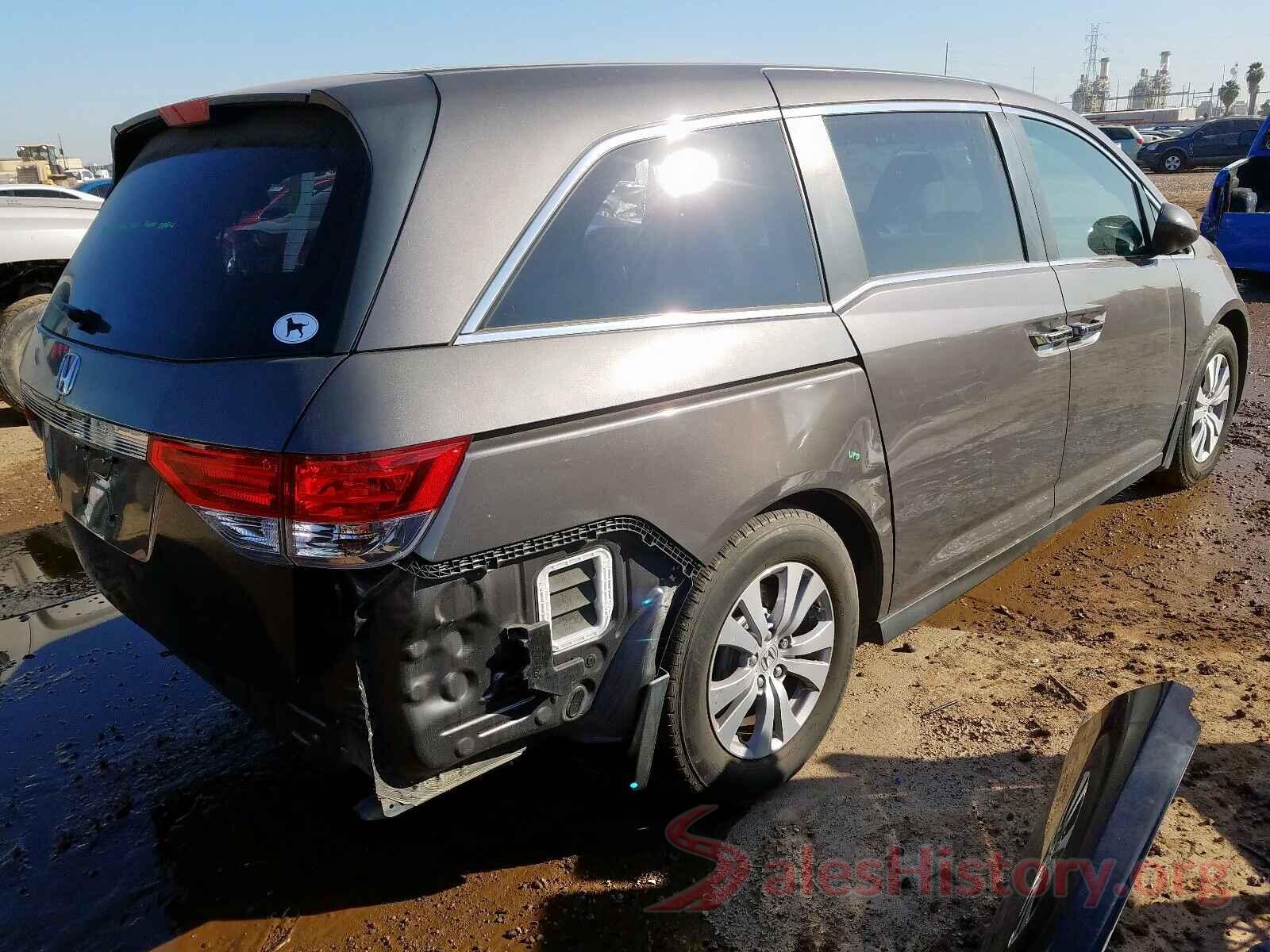 WDDWF8DB2KR483854 2016 HONDA ODYSSEY