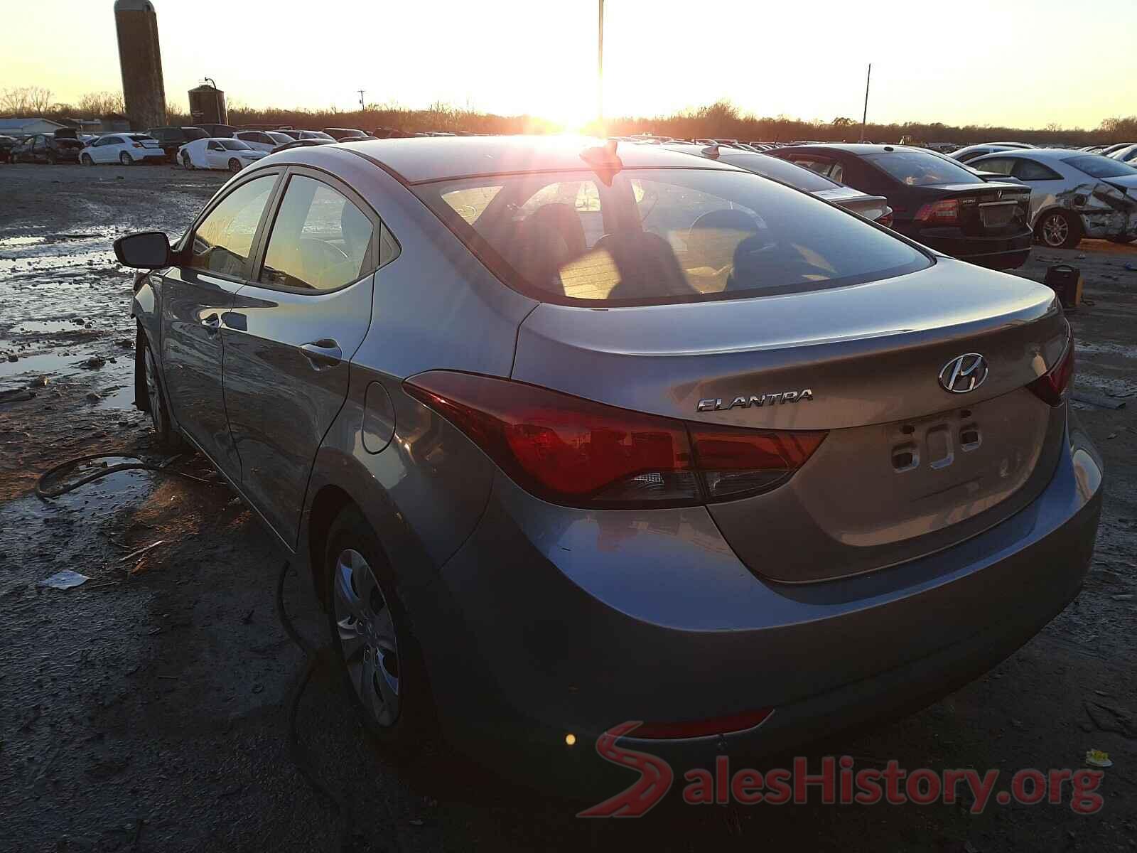 3KPFK4A78JE193210 2016 HYUNDAI ELANTRA