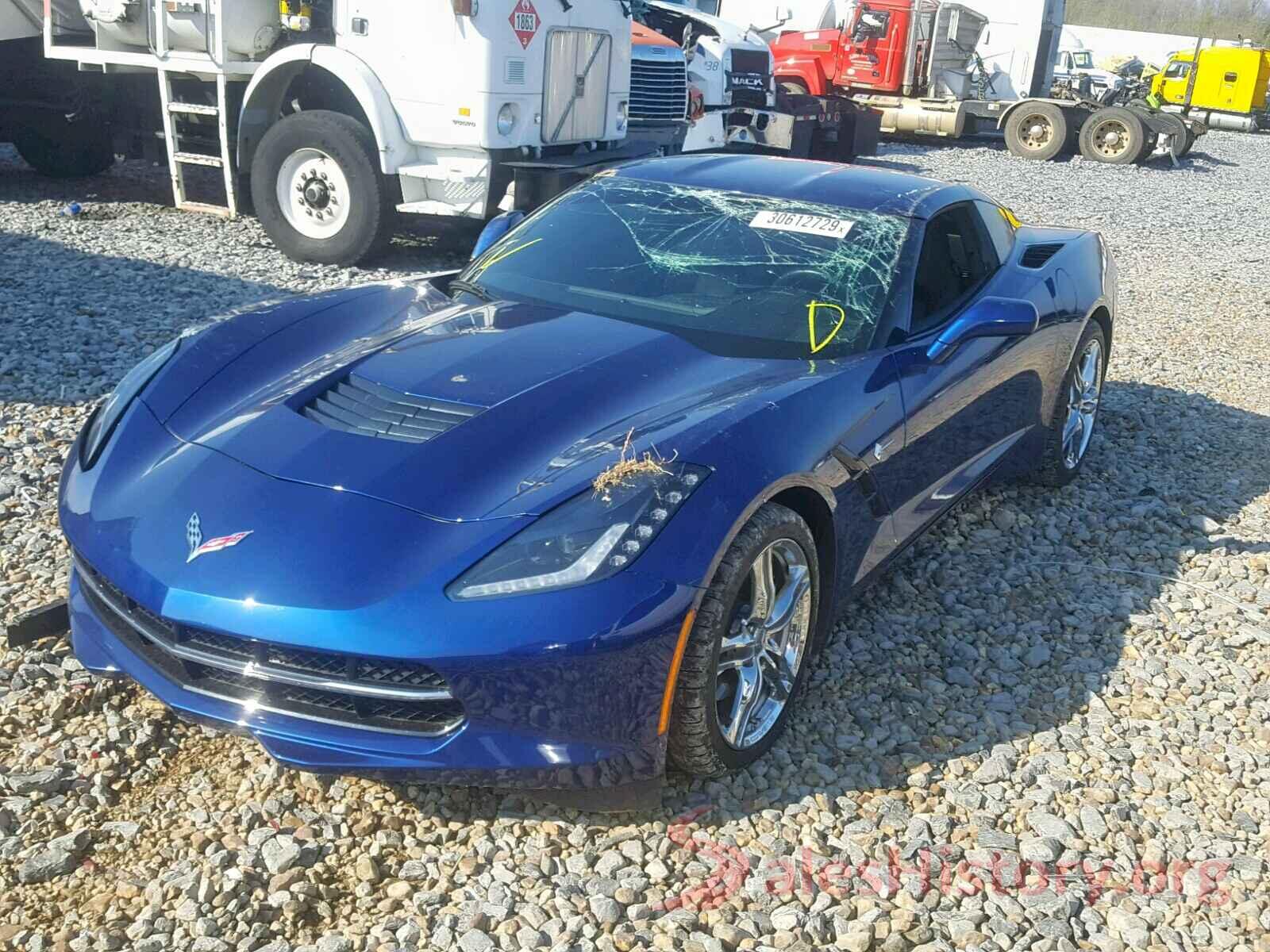 2HGFC2F88KH582522 2017 CHEVROLET CORVETTE