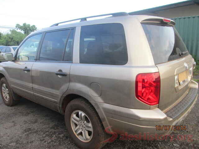 5TDYZ3DC3HS893837 2005 HONDA PILOT