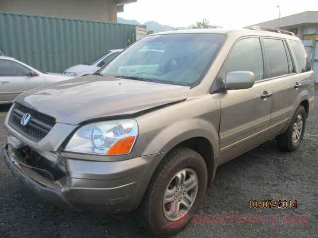 5TDYZ3DC3HS893837 2005 HONDA PILOT