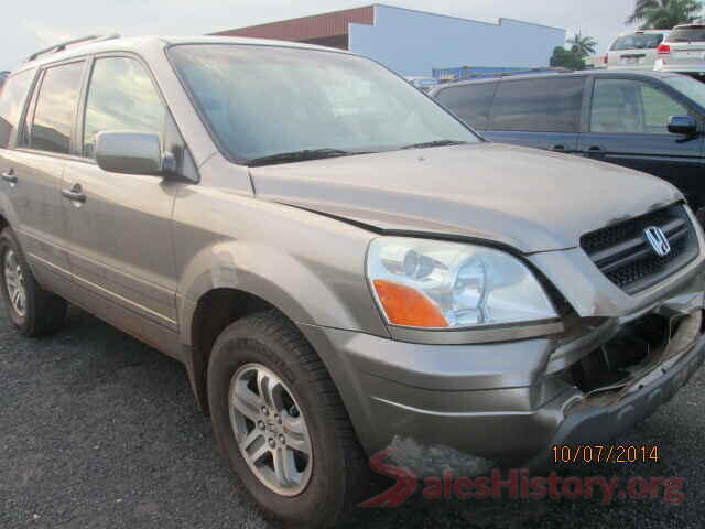 5TDYZ3DC3HS893837 2005 HONDA PILOT