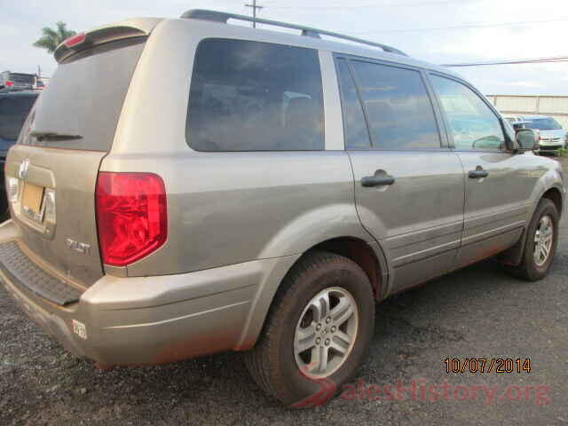 5TDYZ3DC3HS893837 2005 HONDA PILOT