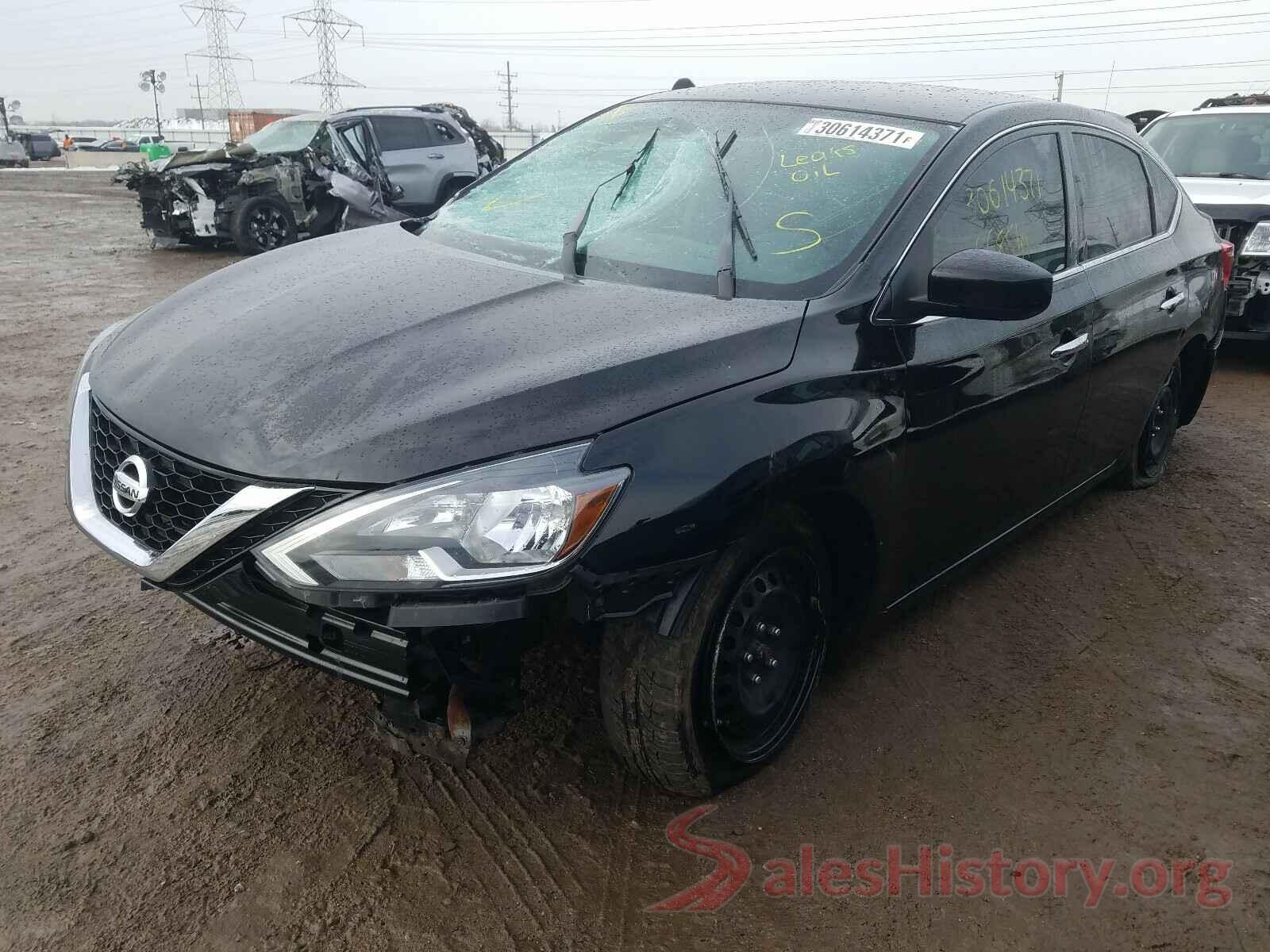 3N1AB7AP0HL673729 2017 NISSAN SENTRA