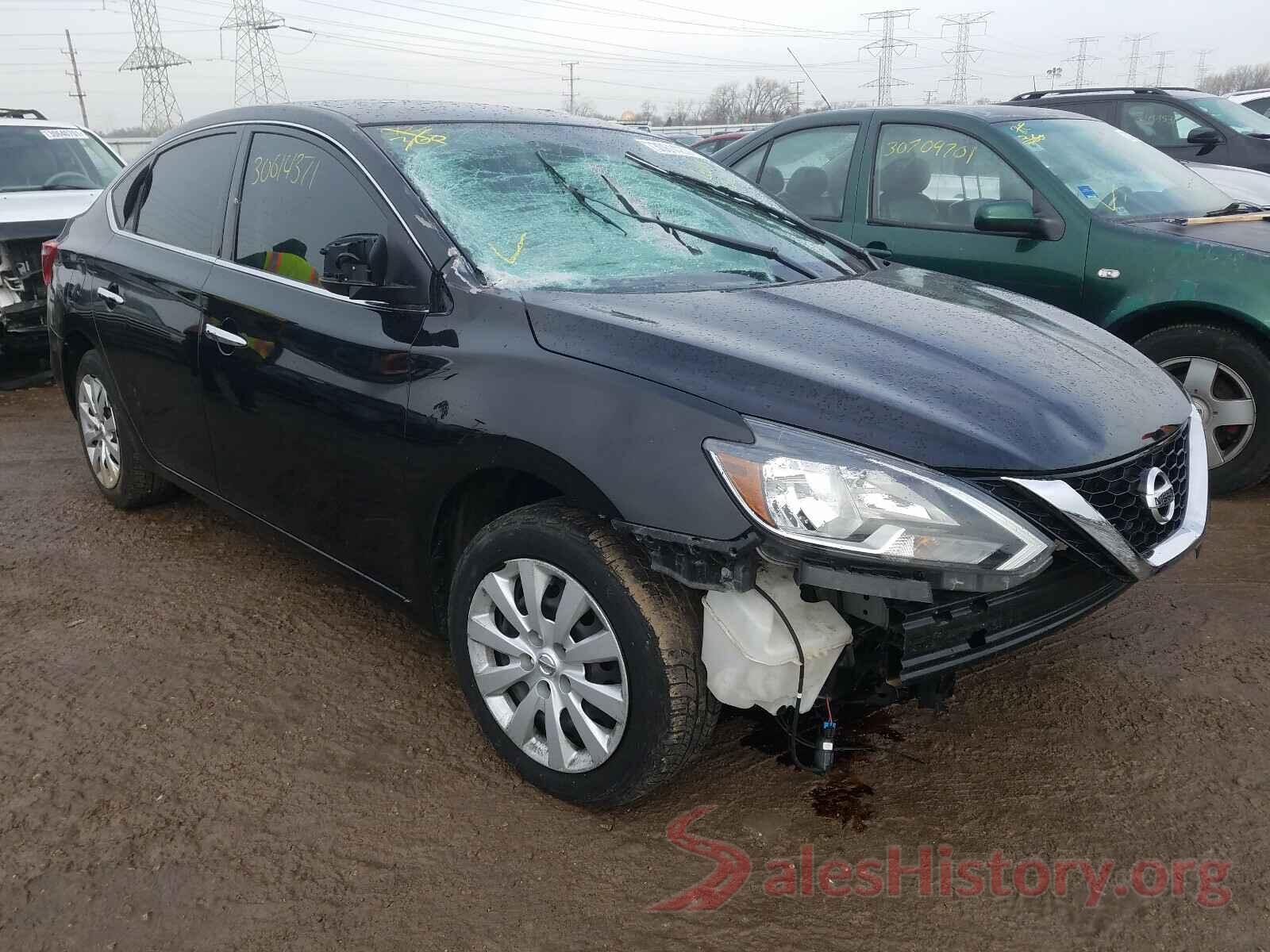 3N1AB7AP0HL673729 2017 NISSAN SENTRA