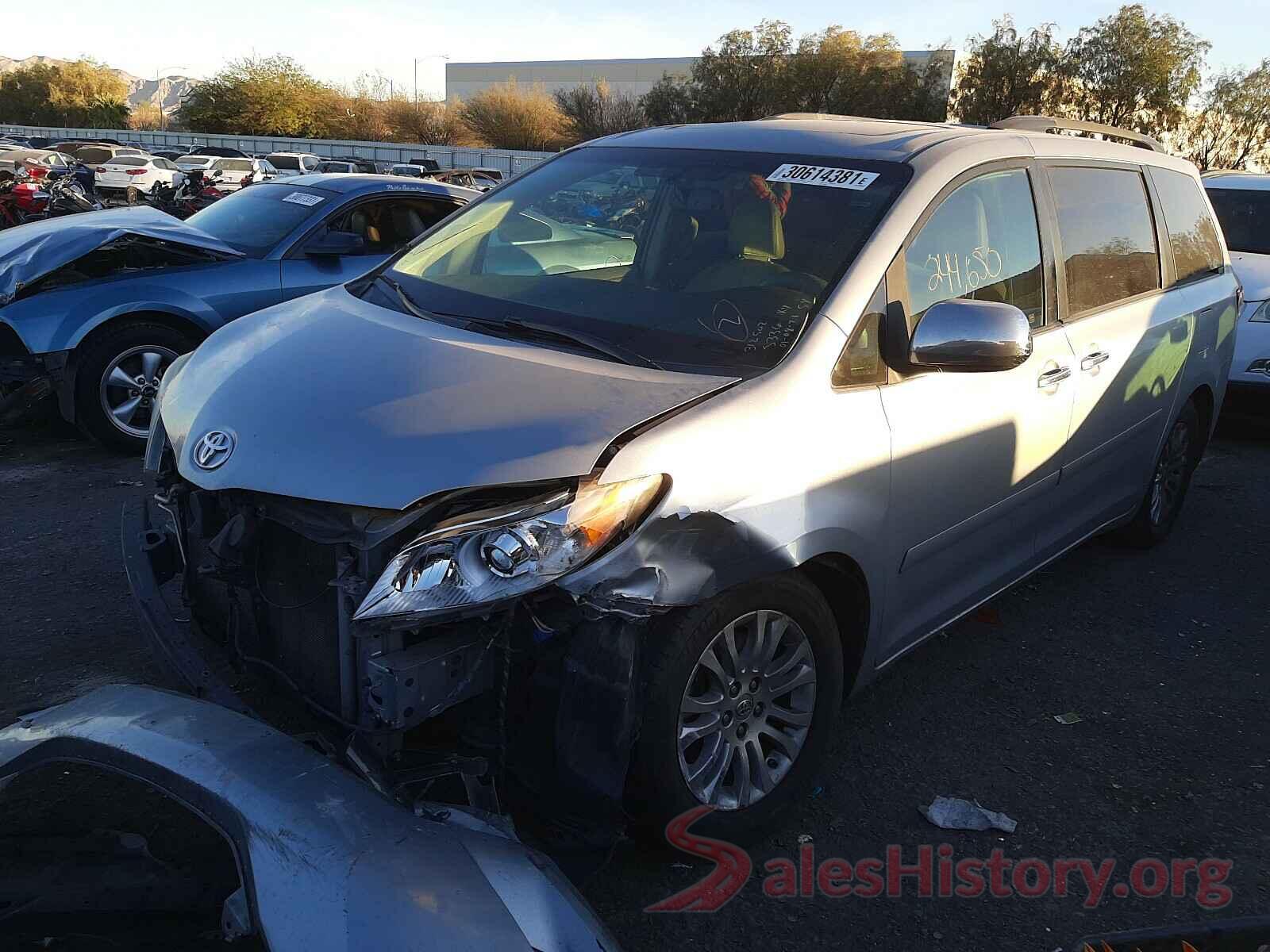 3VV2B7AX7JM191472 2014 TOYOTA SIENNA