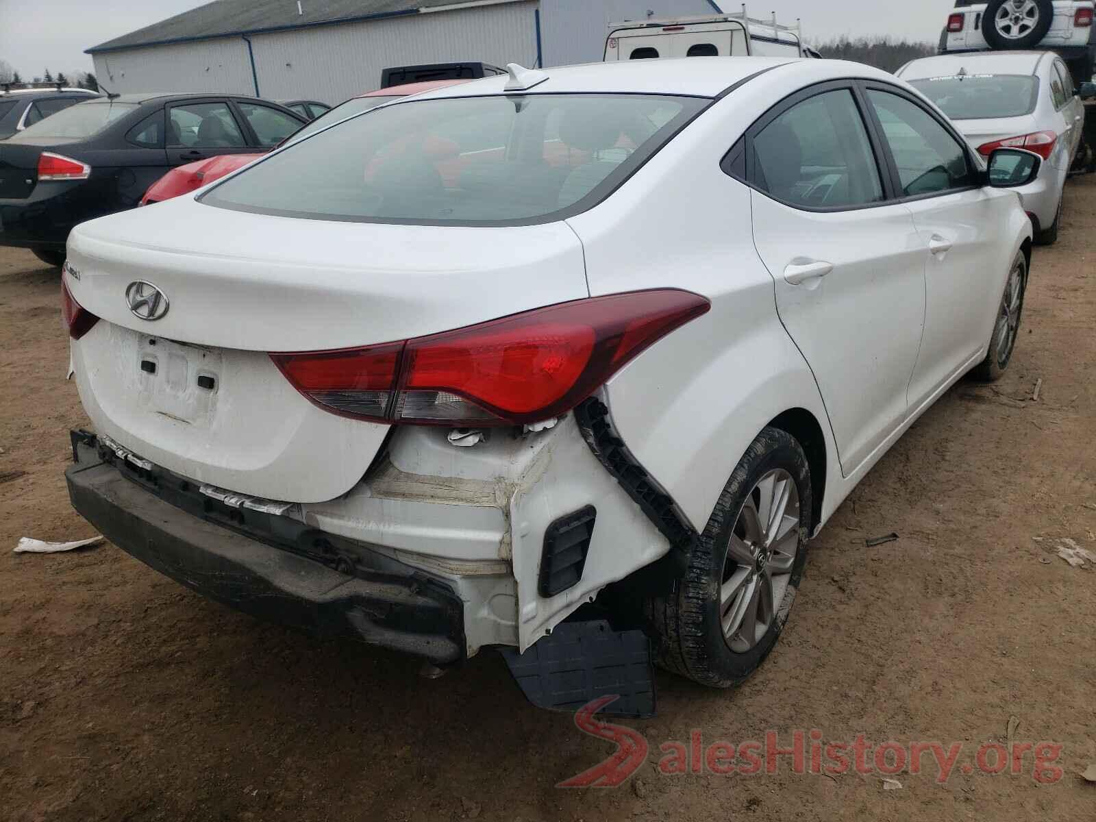 5NPDH4AE4GH768878 2016 HYUNDAI ELANTRA