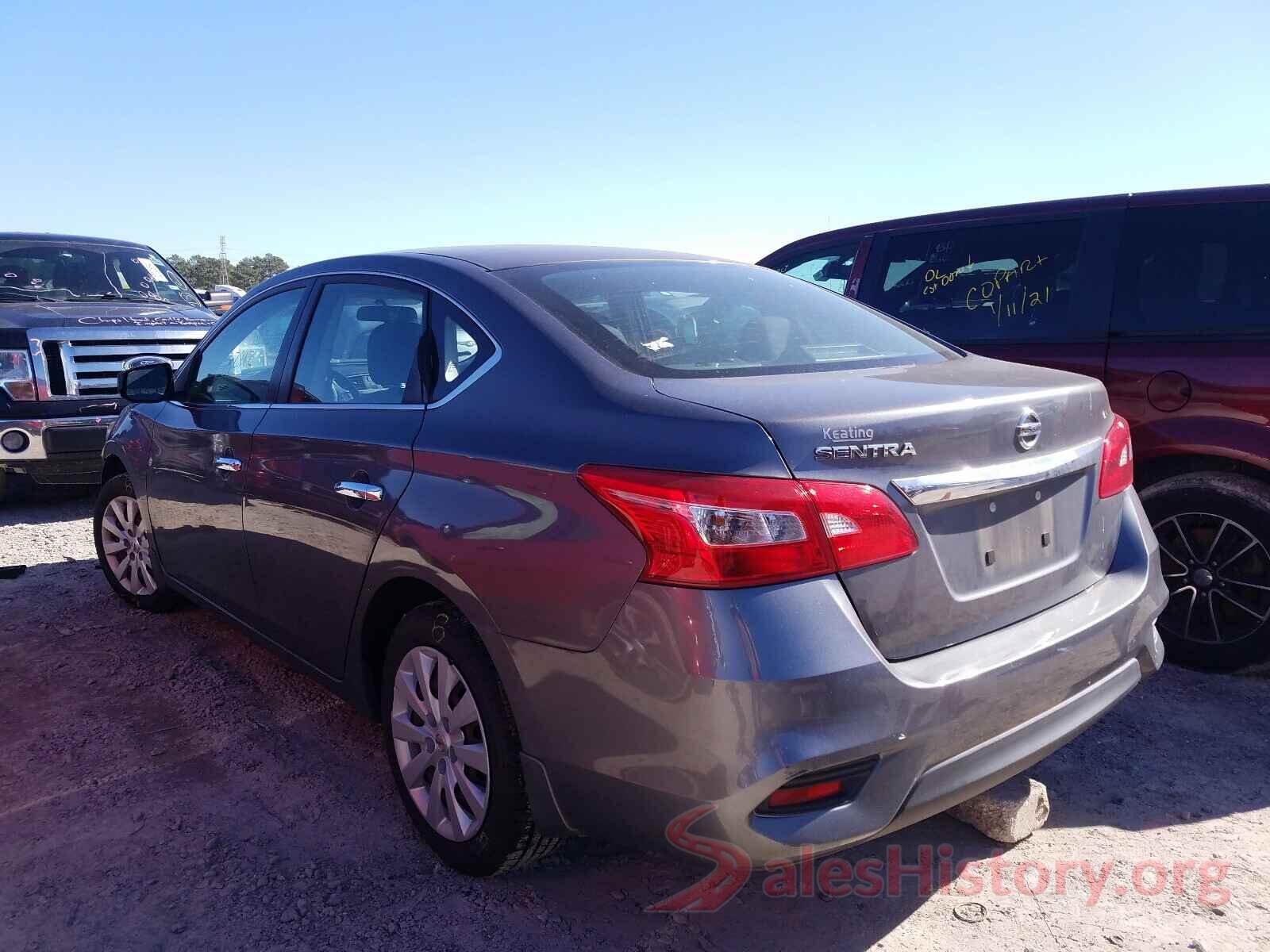 3N1AB7AP7GY273832 2016 NISSAN SENTRA