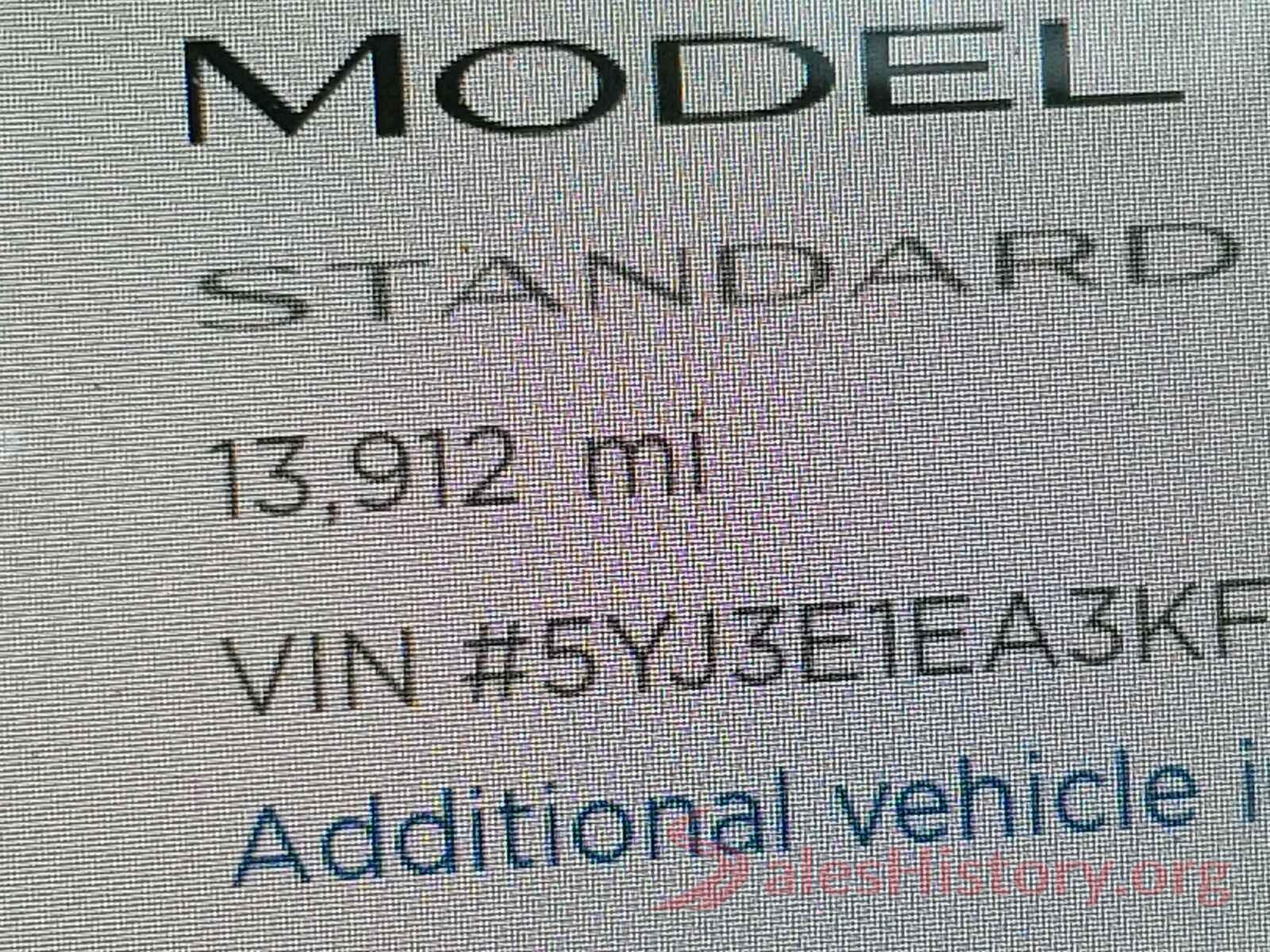 5YJ3E1EA3KF417171 2019 TESLA MODEL 3