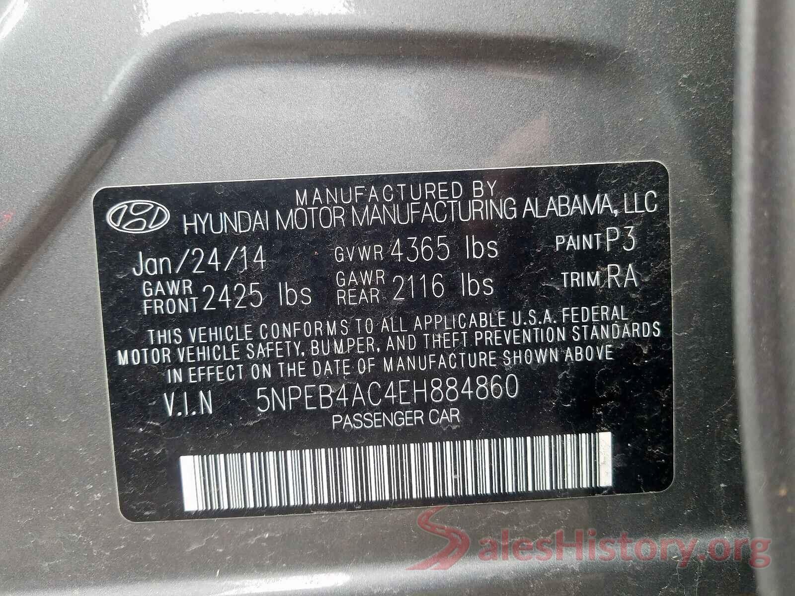 JM3KE2CY8G0789443 2014 HYUNDAI SONATA