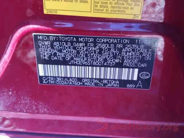 4T1BF1FK6HU294512 2008 LEXUS GS350