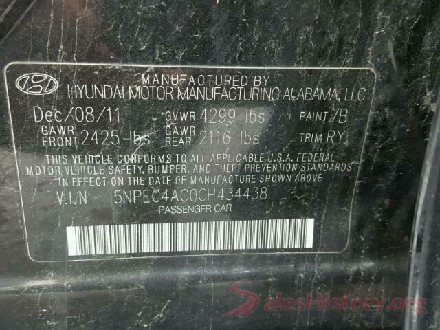 5TFAZ5CN0HX026566 2012 HYUNDAI SONATA