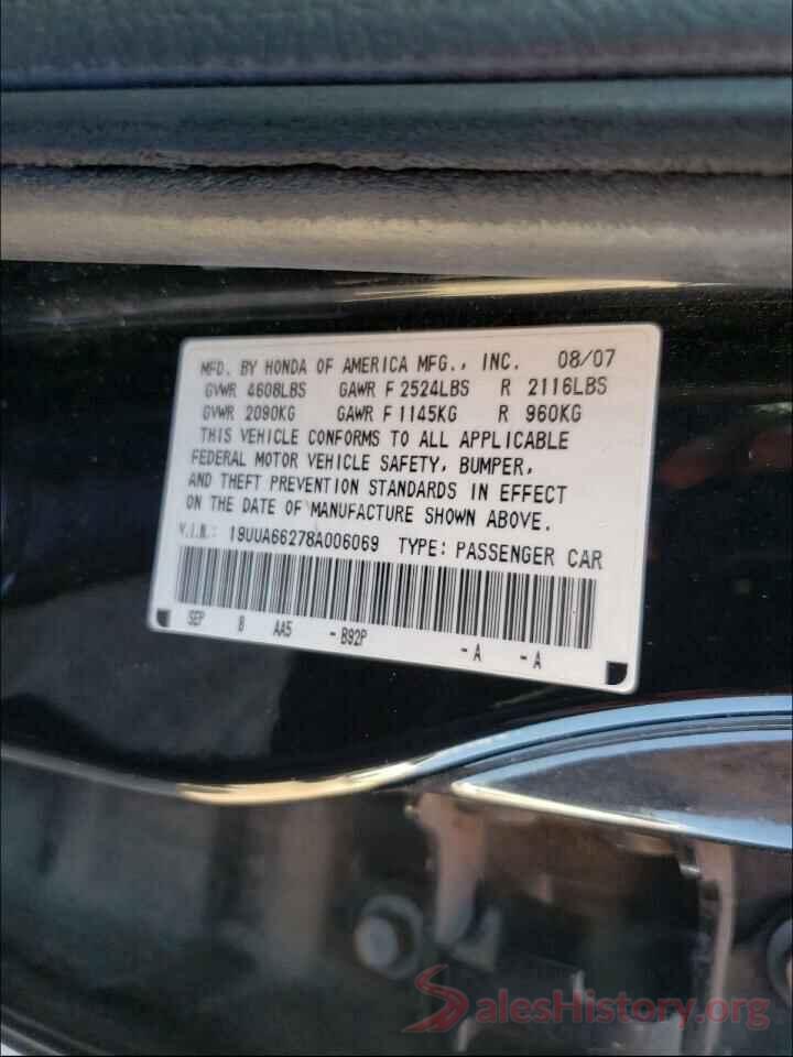 1C4PJLCBXGW346915 2008 ACURA TL