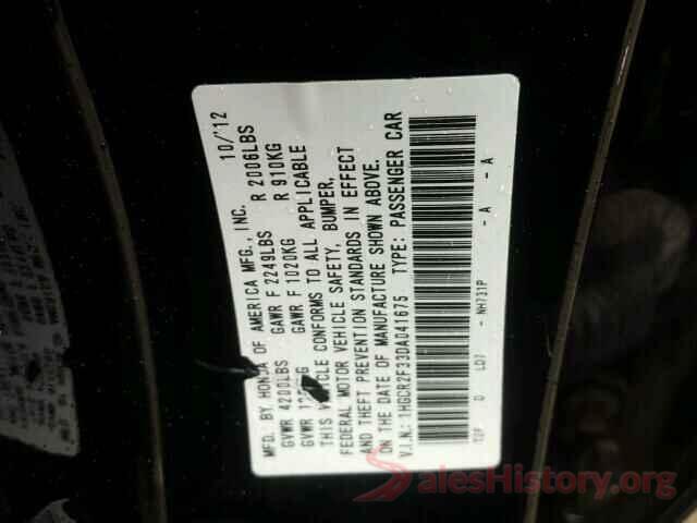 1N4AA6AP2HC444609 2013 HONDA ACCORD