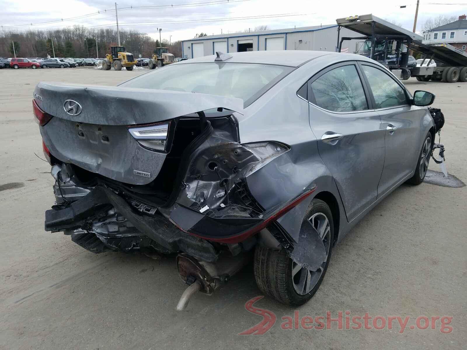 KMHDH4AEXGU536299 2016 HYUNDAI ELANTRA