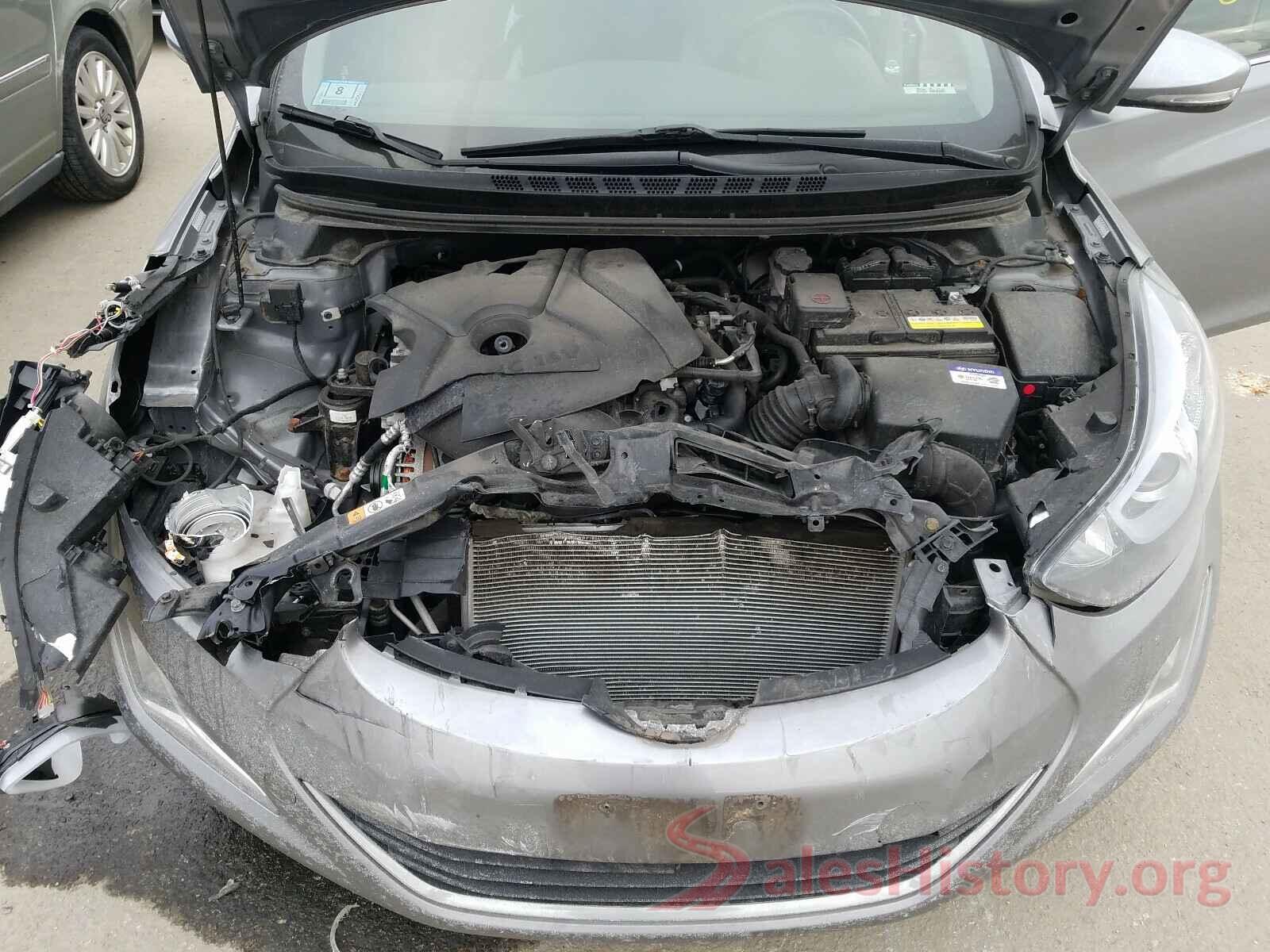 KMHDH4AEXGU536299 2016 HYUNDAI ELANTRA