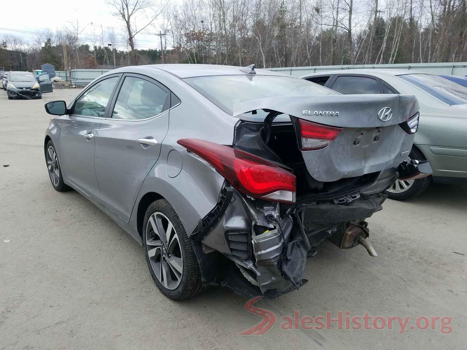 KMHDH4AEXGU536299 2016 HYUNDAI ELANTRA